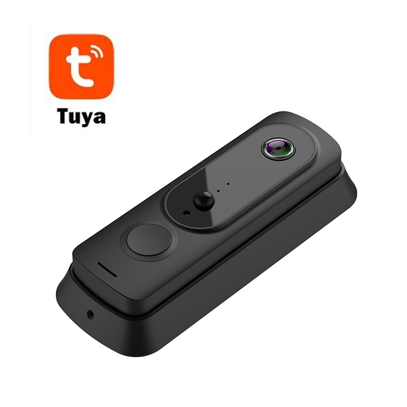 Chuông cửa thông minh wifi T5 Tuya không dây có camera 1080P FHD kèm phụ kiện IR nhìn ban đêm