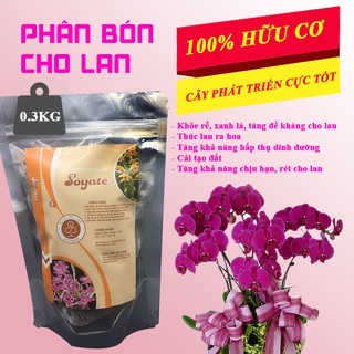 Phân bón lan phân hữu cơ đậm đặc viên nén tan chậm Soyate
