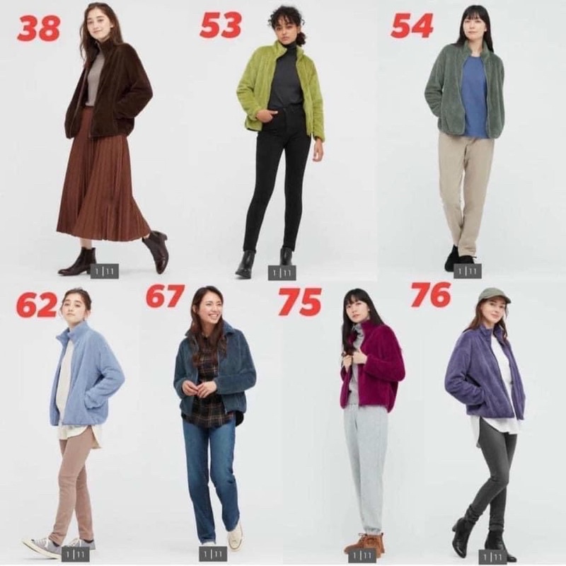 ÁO LÔNG CỪU UNIQLO CHÍNH HÃNG
