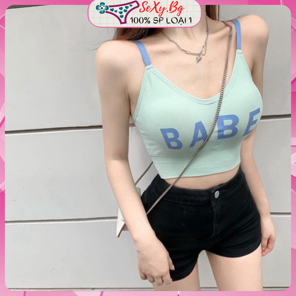 Áo bra nữ hở lưng áo tập nâng ngực áo tập nhẹ mẫu mới BABE | BigBuy360 - bigbuy360.vn