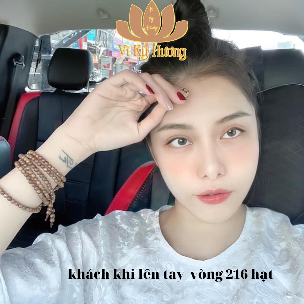 Vòng Tay Trầm Hương 216 Hạt Trầm Tốc Việt - Hạt Trầm Hương Tự Nhiên Hàng Núi Rừng Quảng Nam  Size 4mm Vĩ Kỳ Hương | BigBuy360 - bigbuy360.vn