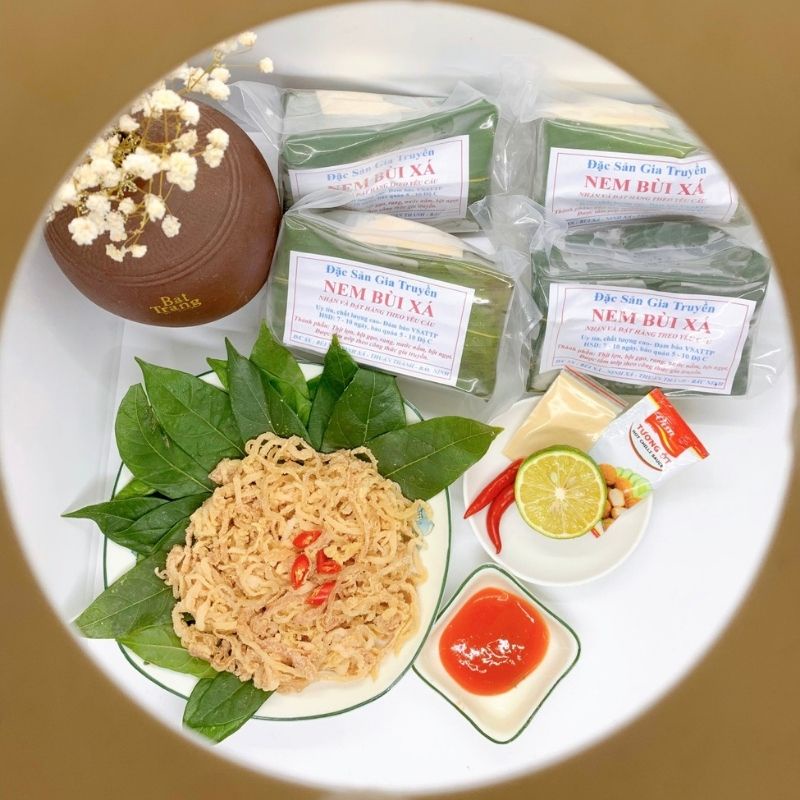 Nem Bùi Bắc Ninh chuẩn  200gr - free ship  giảm giá 15% đồ ăn vặt, đồ nhậu giá rẻ/bbfoods
