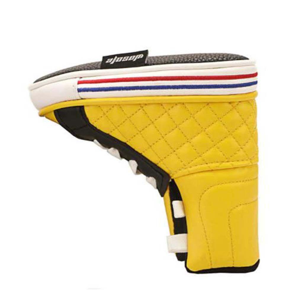 NEDFS Cartoon Golf Headcover Waterproof Golf Club Head Cover Golf Putter Cover Protective Cover Golf Club Cover Golf Training Equipment Dustproof Covers Shoe Style PU Leather Blade Putter Protector/Multicolor