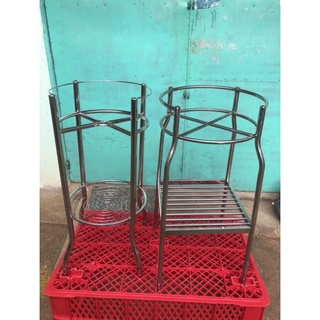Chân bình nước đế bình lọc nước kệ đỡ bình nước bằng inox dày sáng bóng