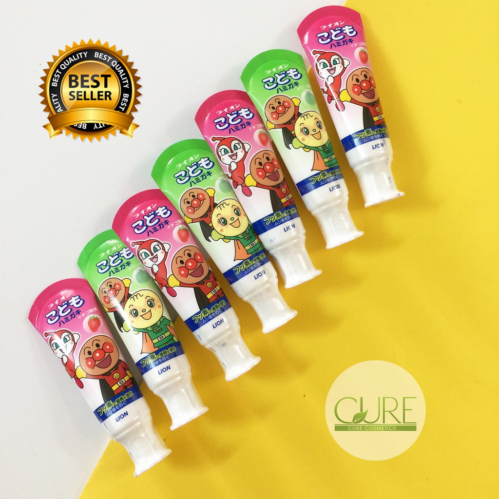 Kem Đánh Răng Trẻ Em Lion Hàng Nội Địa (Có Thể Nuốt Được)
