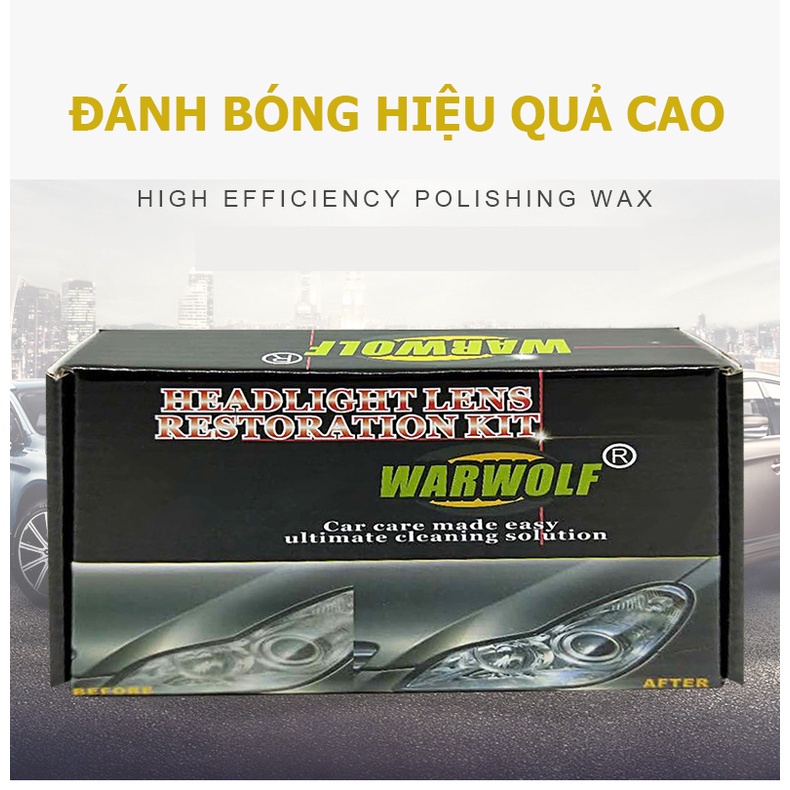 [LOẠI TỐT] Bình Dung Dịch Rửa Đèn Pha – Xịt Vệ Sinh Đèn Ô tô – Bộ Đánh Bóng Pha Đèn Xe Hơi – Công Nghệ MỸ - NDZUNG