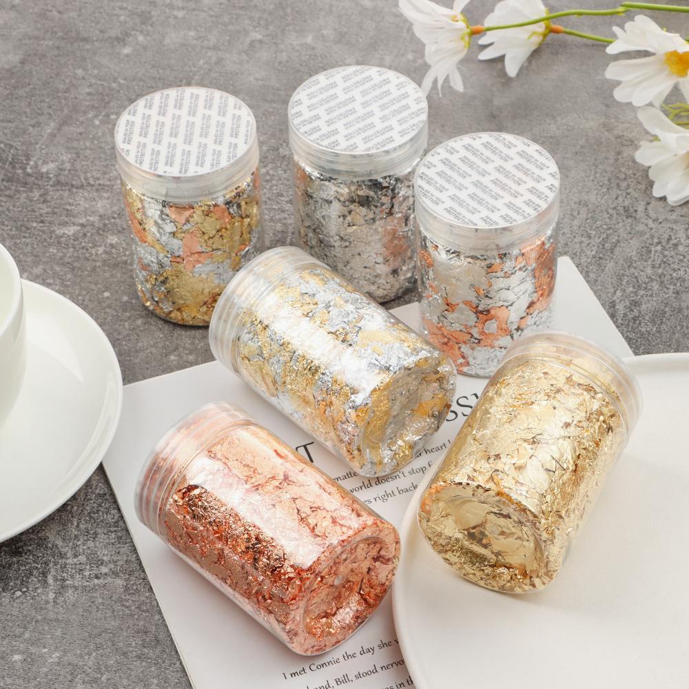 Giải Trí 3g / 5g / 10g|Khuôn Silicone Mạ Vàng Dùng Làm Trang Sức|Phụ Kiện Trang Trí Bằng Nhựa Resin Độc Đáo