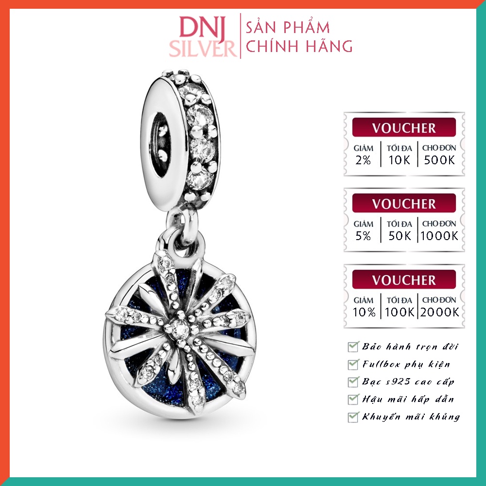 Charm bạc 925 cao cấp, hàng chuẩn bạc - Charm Dazzling Wishes Fireworks thích hợp để mix vòng tay charm - DN241