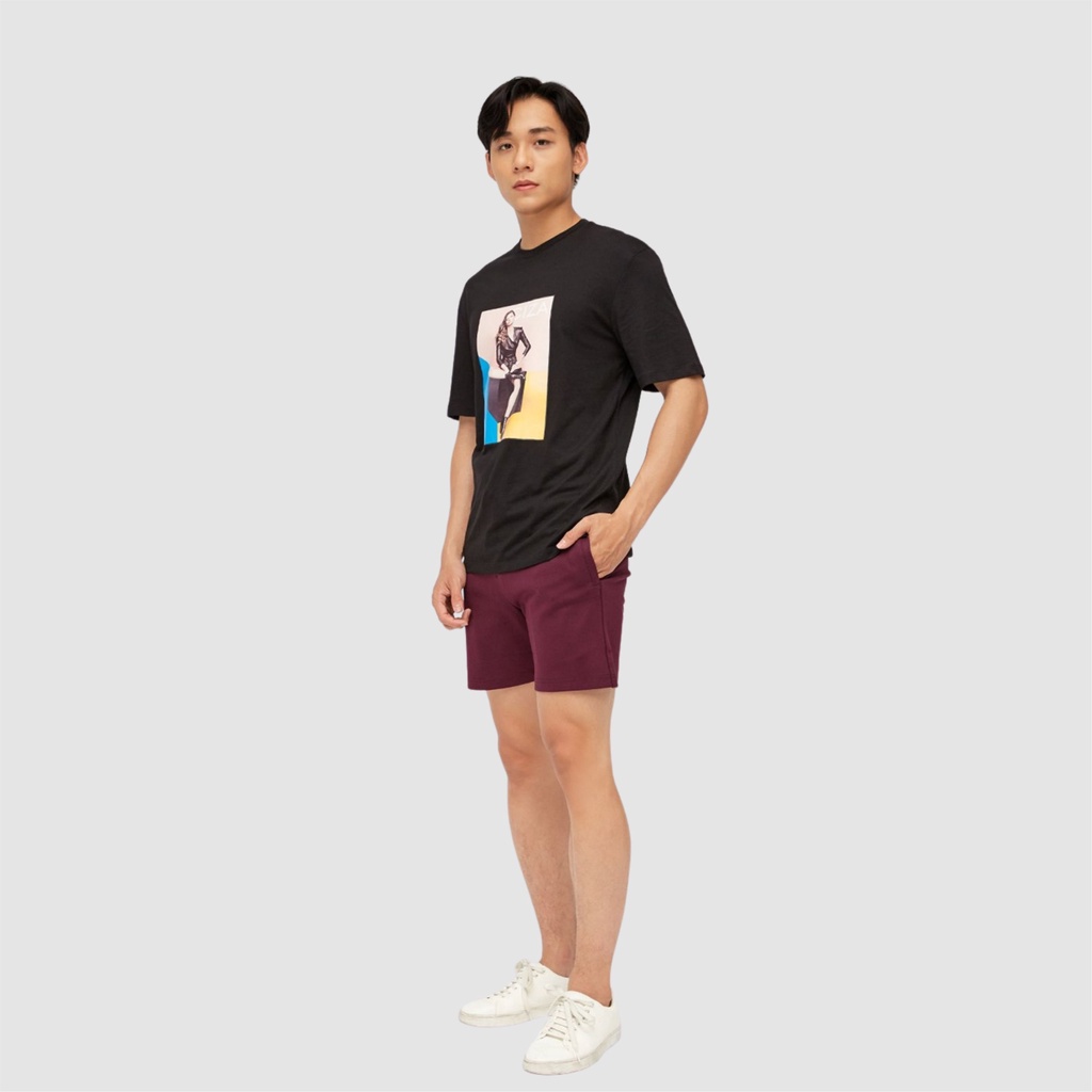 Quần short nam ngắn CIZA cao cấp vải cotton đẹp thời trang phong cách thể thao size S M L XL QSTS02
