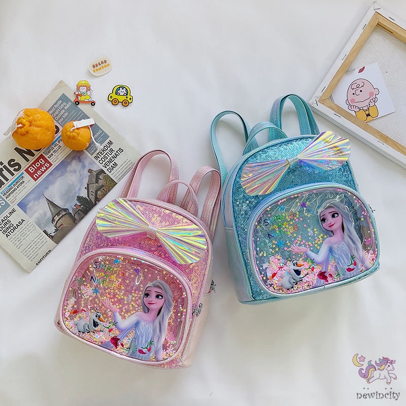 Balo đi học in hoạt hình thời trang Hàn Quốc cho bé gái