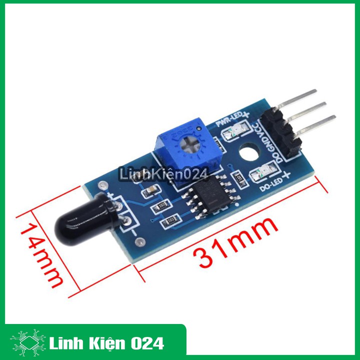 Module Led Thu Hồng Ngoại/ Phát Hiện Lửa