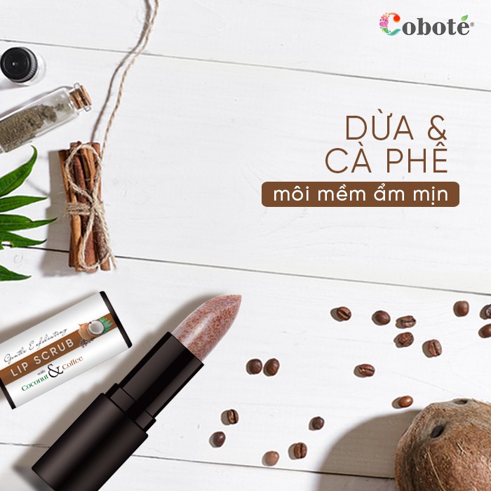 Son tẩy tế bào chết chuẩn thực phẩm Coboté 3.5g | BigBuy360 - bigbuy360.vn