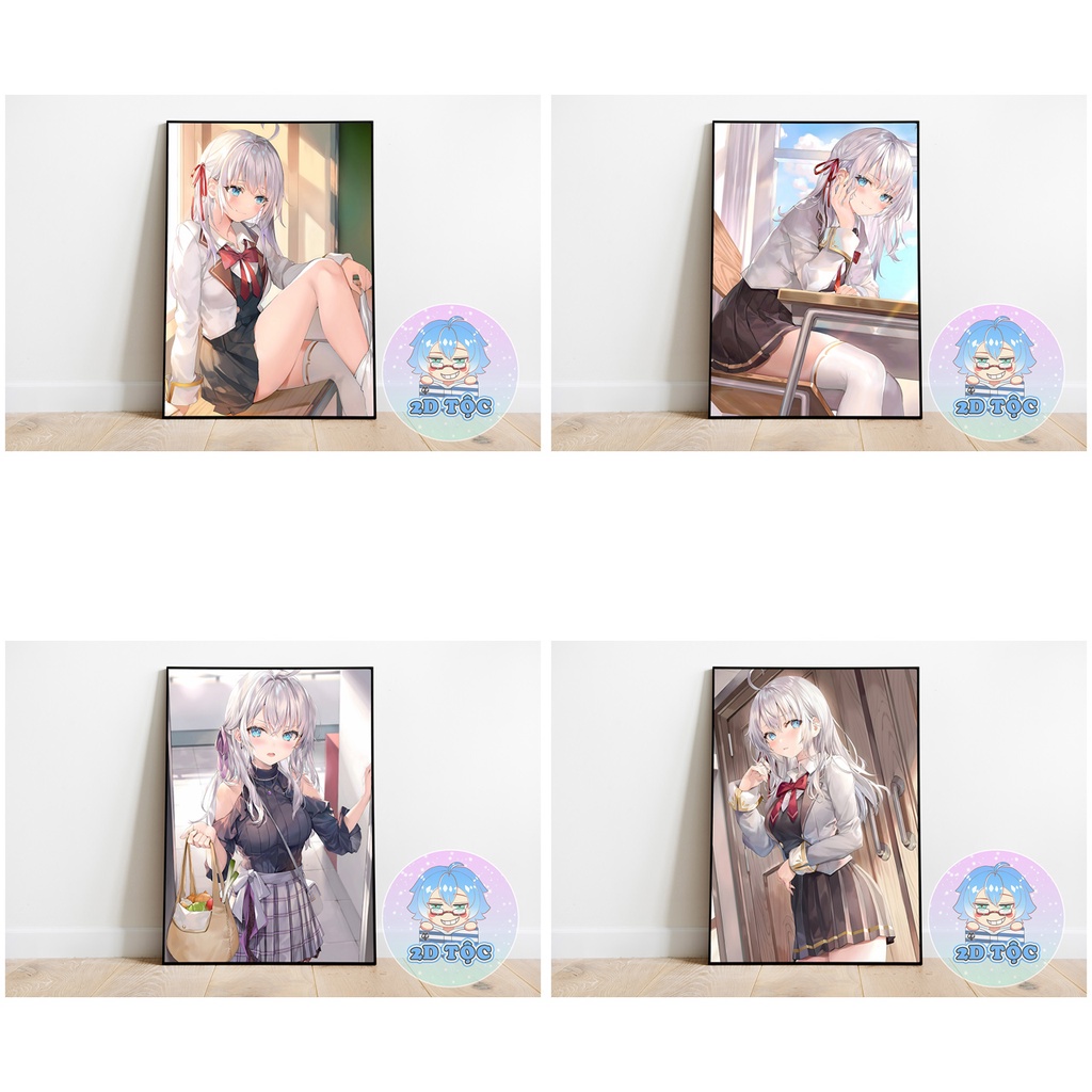 TRANH POSTER A3 LIGHT NOVEL ARYA-SAN BÀN BÊN THI THOẢNG LẠI THẢ THÍNH TÔI BẰNG TIẾNG NGA  GIẤY CAO CẤP - 2D TỘC SHOP