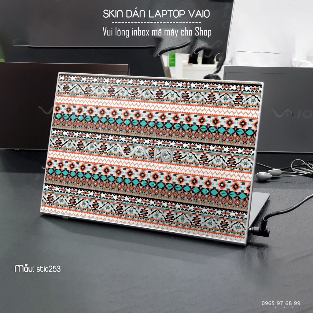 Skin dán Laptop Sony Vaio in hình South Western - stic253 (inbox mã máy cho Shop)