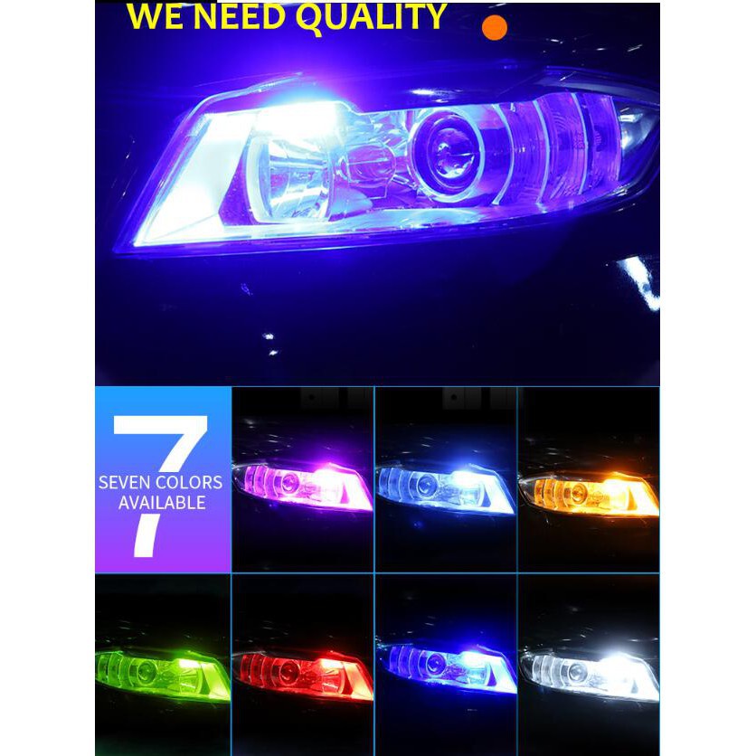 Đèn chiếu sáng LED COB T10 W5W WY5W 168 501 2825 cho biển số đèn đỗ xe hoặc cửa xe hơi