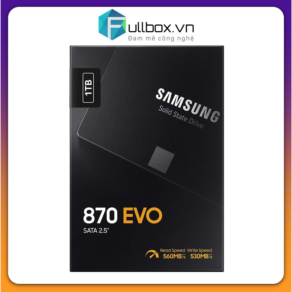 Ổ cứng ssd samsung 870 evo 1tb 2.5 inch sata III NHẬP MỸ BOX TIẾNG ANH