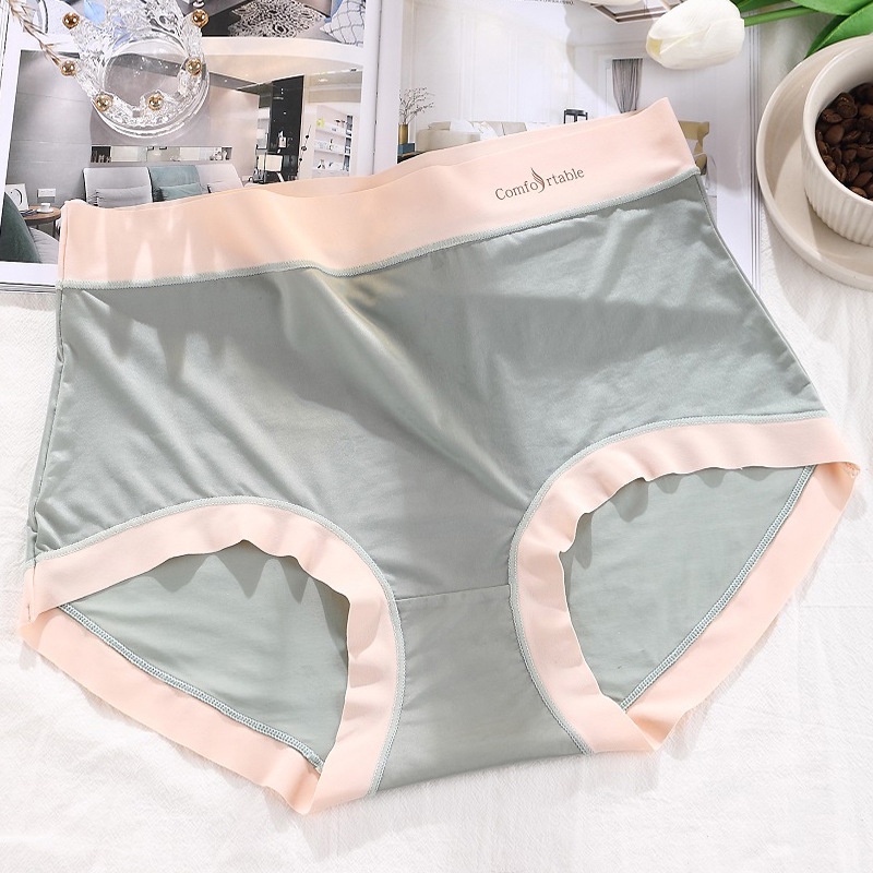Quần lót ZXYOUPING vải lụa lạnh không đường may chất lượng cao size lớn XL-3XL