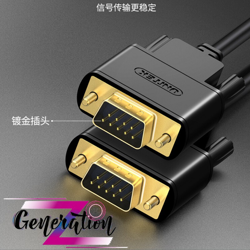 CÁP RS232 2 ĐẦU ÂM UNITEK Y-C704ABK