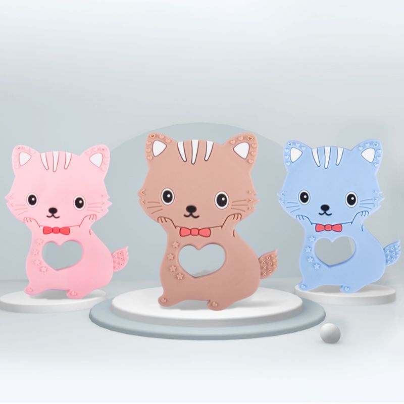 Dây Đeo Núm Vú Giả Bằng Silicon Họa Tiết Hoạt Hình Dễ Thương Cho Bé DIY