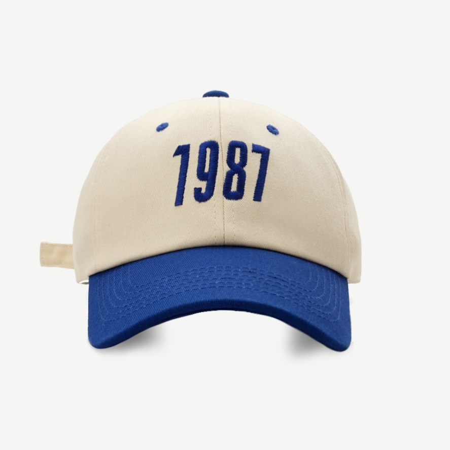 Mũ lưỡi trai Mg STUDIO thêu số 1987 thời trang