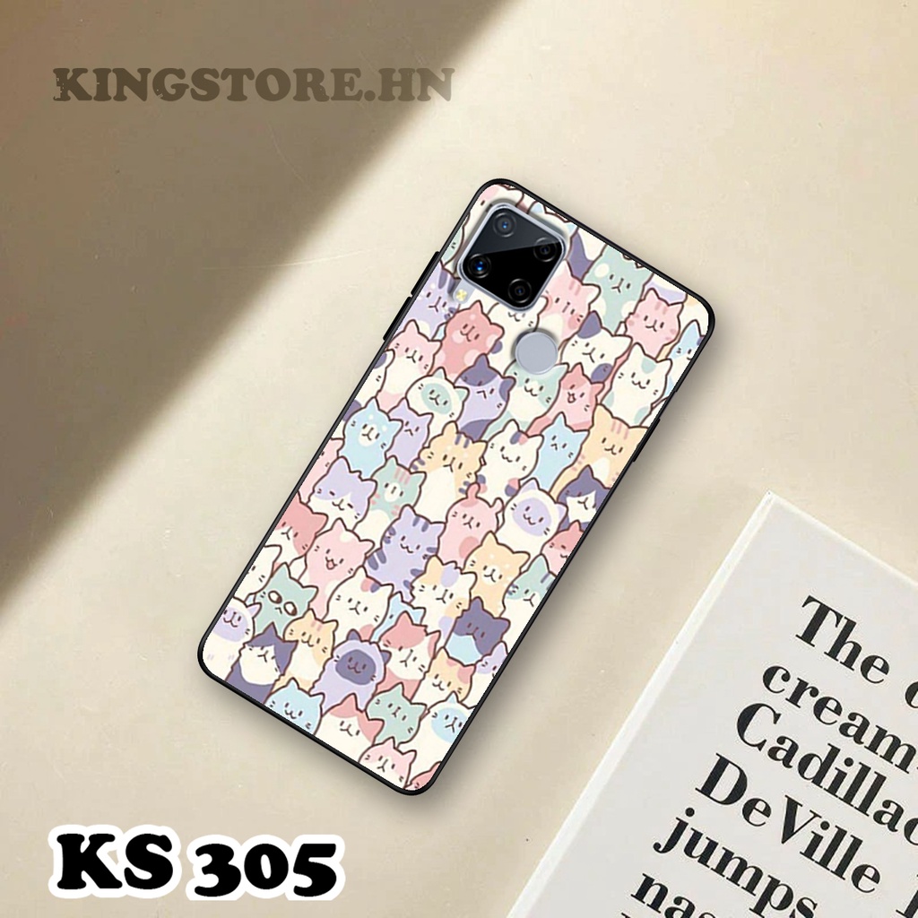 Ốp Lưng Oppo Realme C12- Realme C15 - Ốp Oppo in hình LoveCat - Chất liệu TPU siêu bền