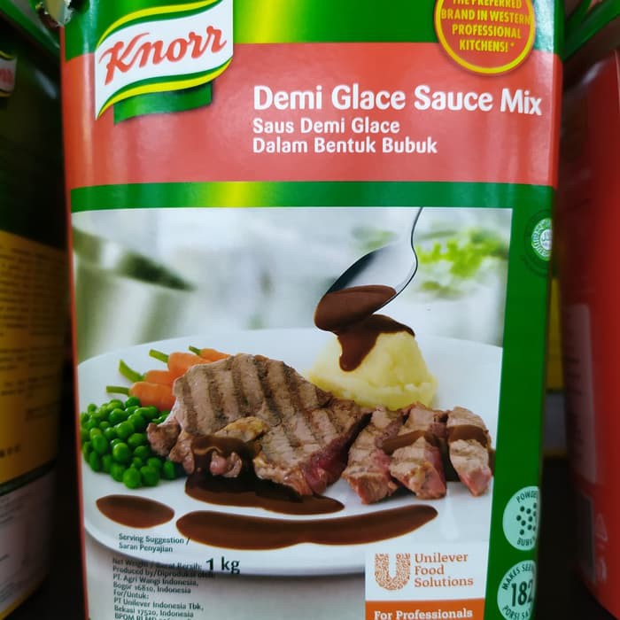 Bột sốt nâu Demi Glace Brown Sauce Mix 1kg