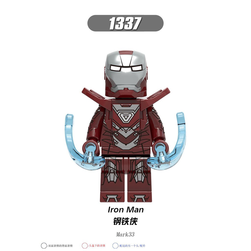 Mô hình lắp ráp play nhân vật Iron Man X0267