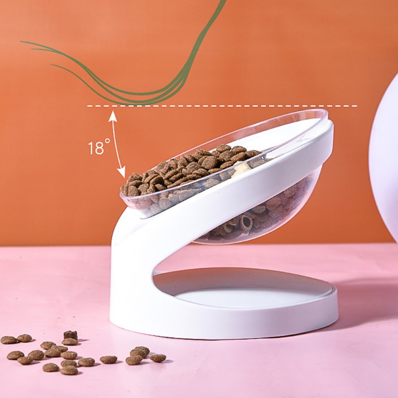 Bộ tô đựng thức ăn 18 ngăn có giá đỡ cho thú cưng