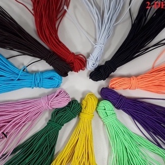 bó 5-20 mét dây thun dù xỏ chuỗi nhiều màu 0.8mm