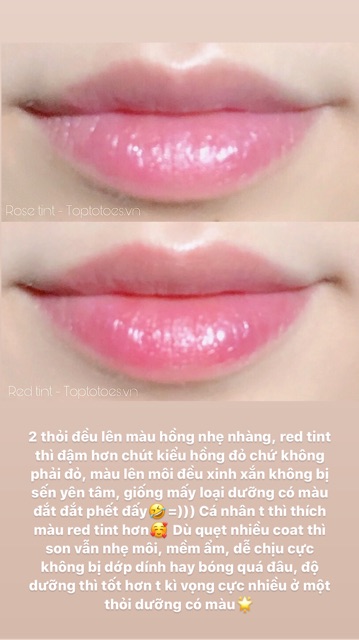 Son dưỡng môi có màu Eveline Lip Therapy - Vegan dưỡng môi căng mượt, mềm mại, giảm thâm và nhăn môi