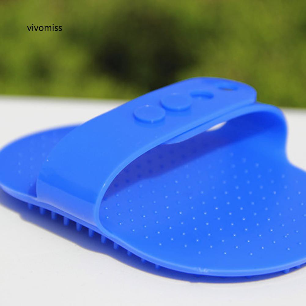 Bàn chải tắm cho thú cưng bằng cao su