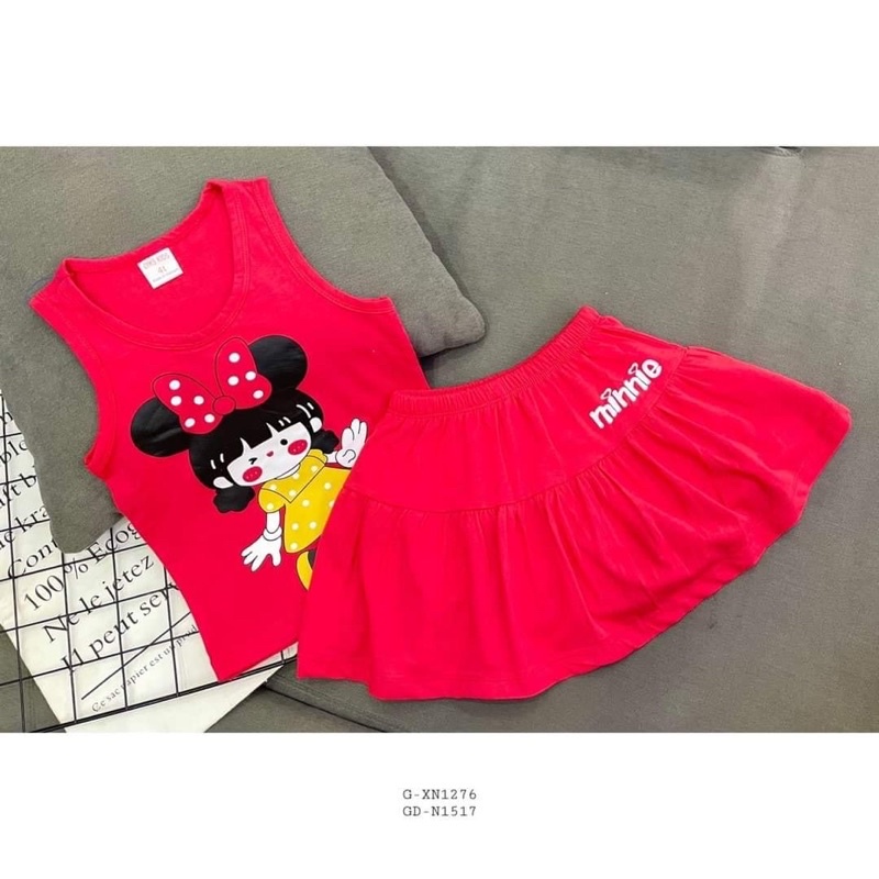 Set váy bé gái, bộ váy bé gái size đại