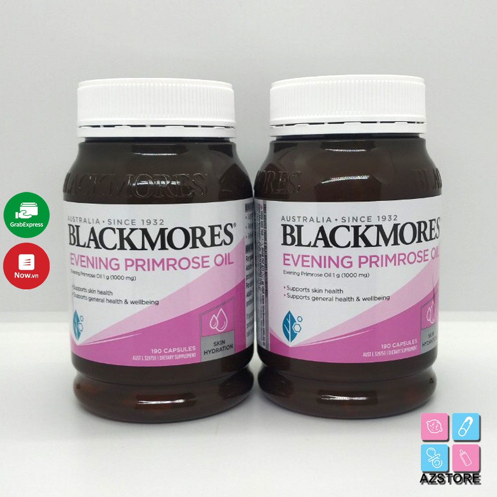 Tinh Dầu Hoa Anh Thảo Blackmores Evening Primrose Oil 190 viên - Giúp Cân Bằng Nội Tiết Tố