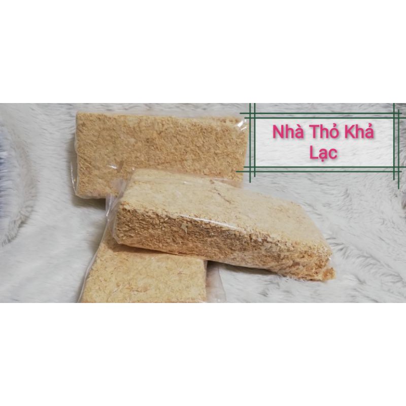 Mùn Cưa Lót Chuồng Nén Khối 1kg