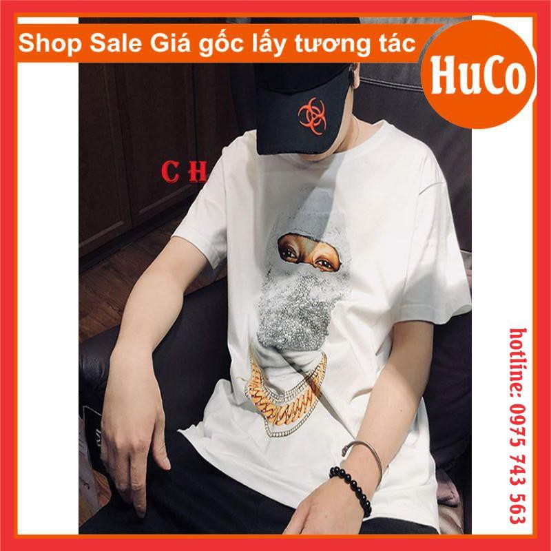 [ẢNH THẬT] áo thun tay lỡ người bịt mặt MAKE IT RAIN, phông hè chất cotton nam nữ form rộng unisex oversize mặc đôi nhóm