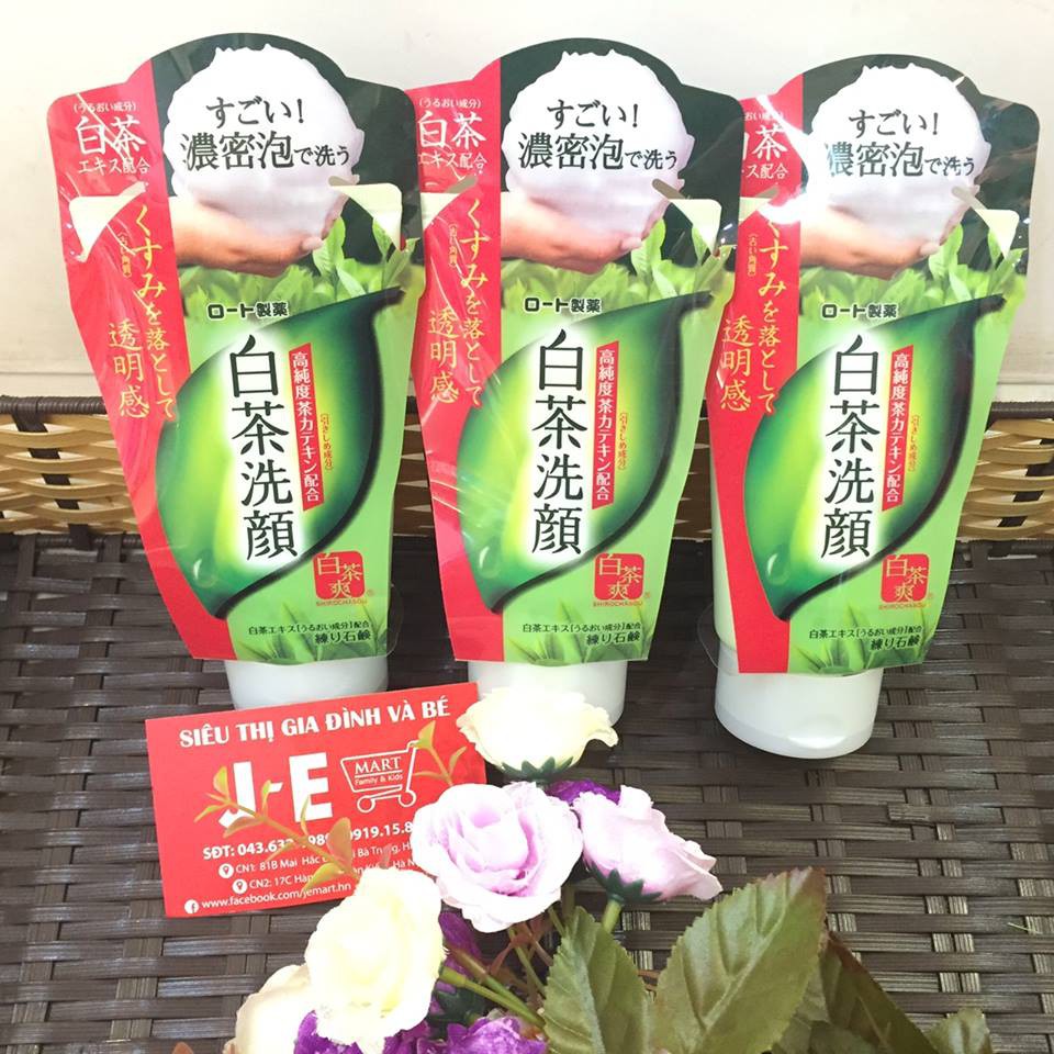 Sữa rửa mặt Trà xanh Nhật Bản