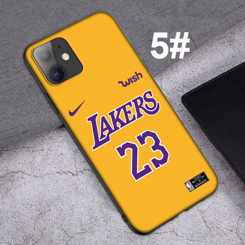 iPhone 12 Mini 11 Pro Max 12mini Casing Soft Case 56SF Lebron james Lakers 23 mobile phone case