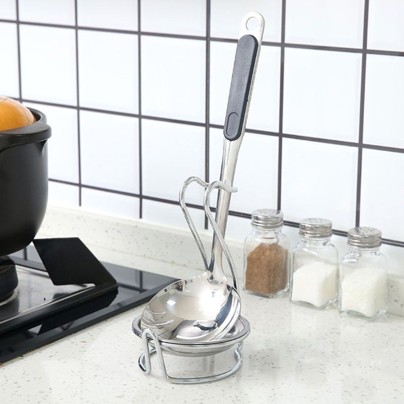 Giá Gác Muỗng Đũa Hình Thiên Nga Bằng Thép Không Gỉ