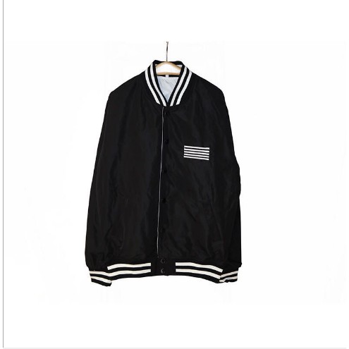 Áo khoác bomber 5 dòng kẻ MADE cosplay giống GDragon