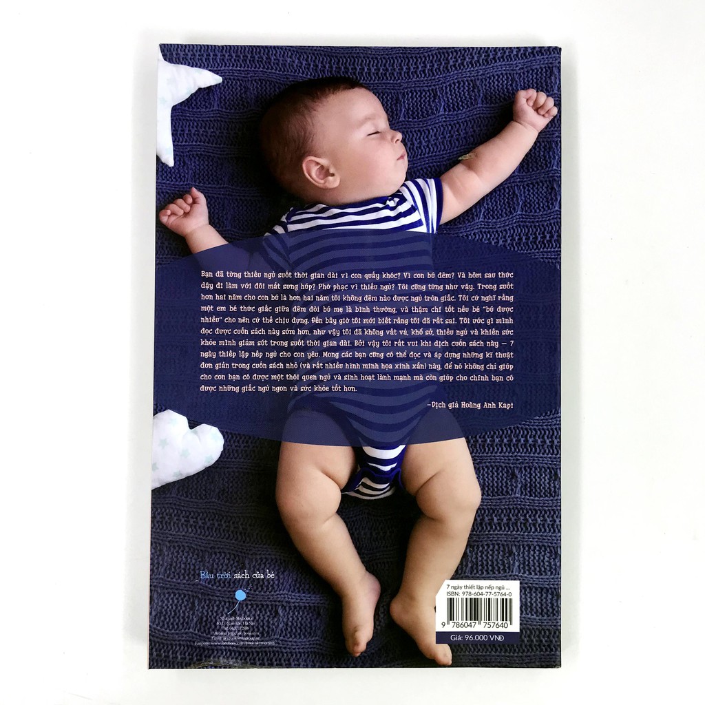 Sách - 7 ngày Thiết Lập Nếp Ngủ Cho Con Yêu | BigBuy360 - bigbuy360.vn