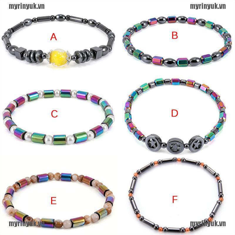 Lắc Chân Chuỗi Hạt Đá Hematite Giảm Cân Cho Nữ | BigBuy360 - bigbuy360.vn