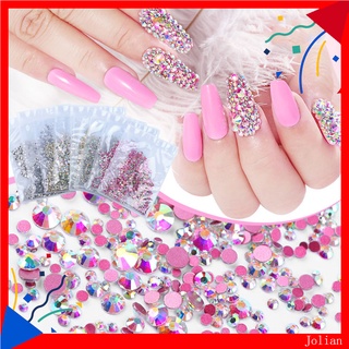 Bộ 1440 hạt lấp lánh đính trang trí móng tay