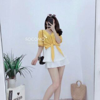 Áo lụa buộc vạt