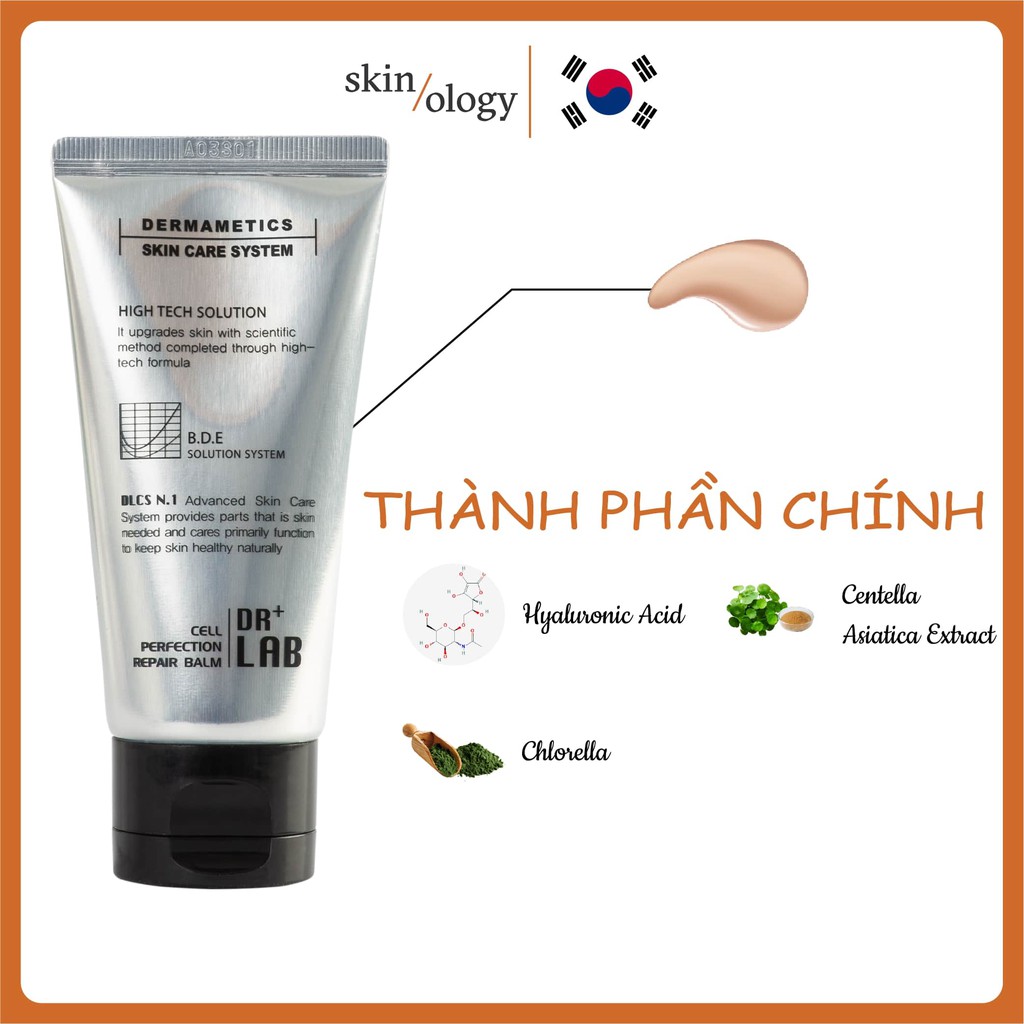 KEM NỀN TRANG ĐIỂM CELL PERFECTION REPAIR PALM CHE KHUYẾT ĐIỂM CAO DR. LAB DƯỢC MỸ PHẨM HÀN QUỐC DA NHẠY CẢM | BigBuy360 - bigbuy360.vn