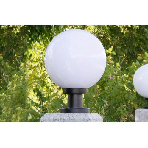 ĐÈN TRỤ CỔNG NGOÀI TRỜI CẦU TRÒN PHI 20CM