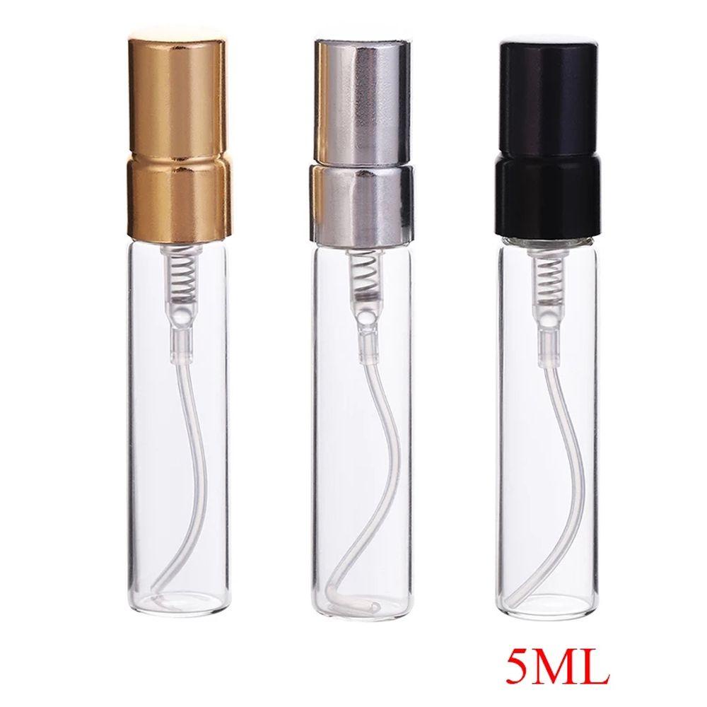 Lọ Thủy Tinh Trong Suốt Mini Dạng Xịt Tiện Dụng Mang Theo Du Lịch Cho Nữ|Nắp Mẫu Xịt Nước Hoa Mẫu