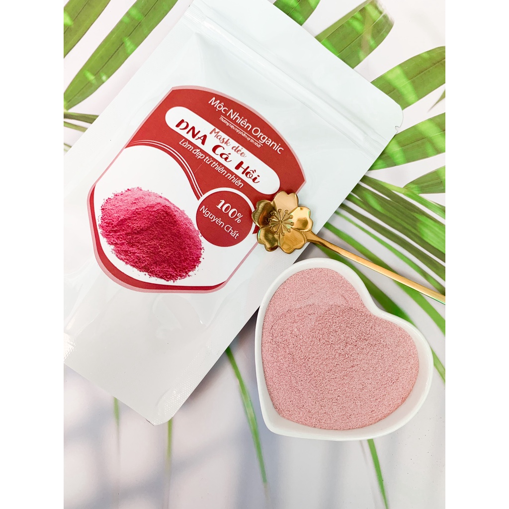 Bột mặt nạ dẻo Colagen DNA Cá Hồi cao cấp 100gr chuyên dùng trong Spa uy tín