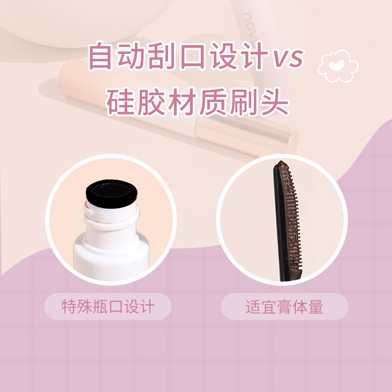 Mascara Trang Điểm Lông Mi NOVO 5420 Nhanh Khô Tiện Dụng