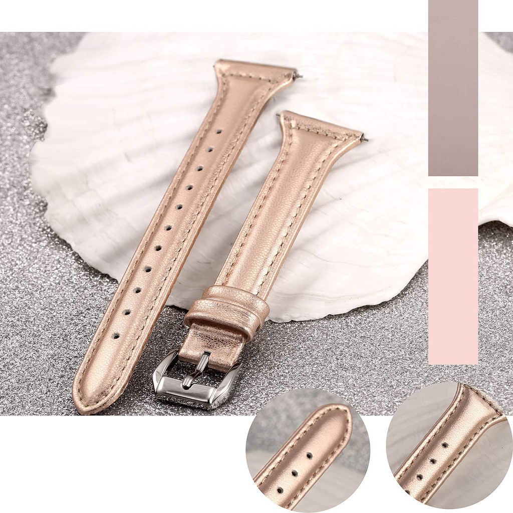 Dây đeo tay bằng da dành cho đồng hồ thông minh Ticwatch E Ticwatch 2