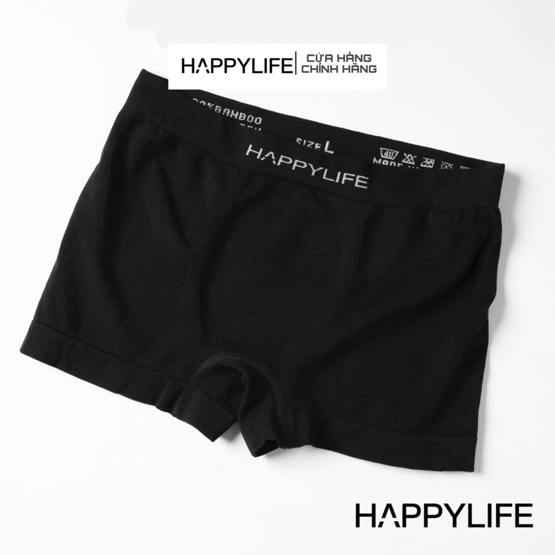 Quần sịp nambambo Boxer sợi tre cao cấp, kháng khuẩn khử mùi, thấm hút mồ hôi tốt-HAPPYLIFE